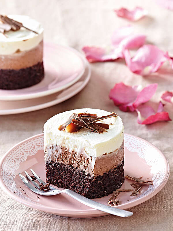 landflair rezept dreifarbiger mini schokoladenkuchen 600x800